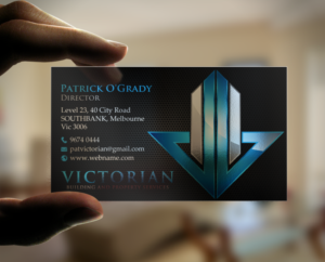 Visitenkarten-Design von chandrayaan.creative für Victorian Building and Property Services | Design: #11300007