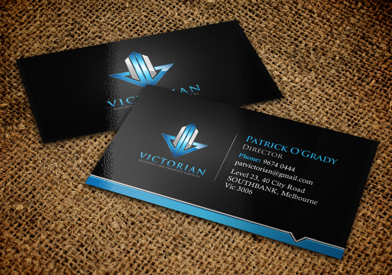 Design de Carte de Visite par chandrayaan.creative pour Victorian Building and Property Services | Design #11305742