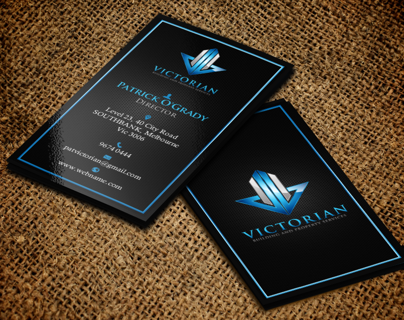 Visitenkarten-Design von chandrayaan.creative für Victorian Building and Property Services | Design #11305753
