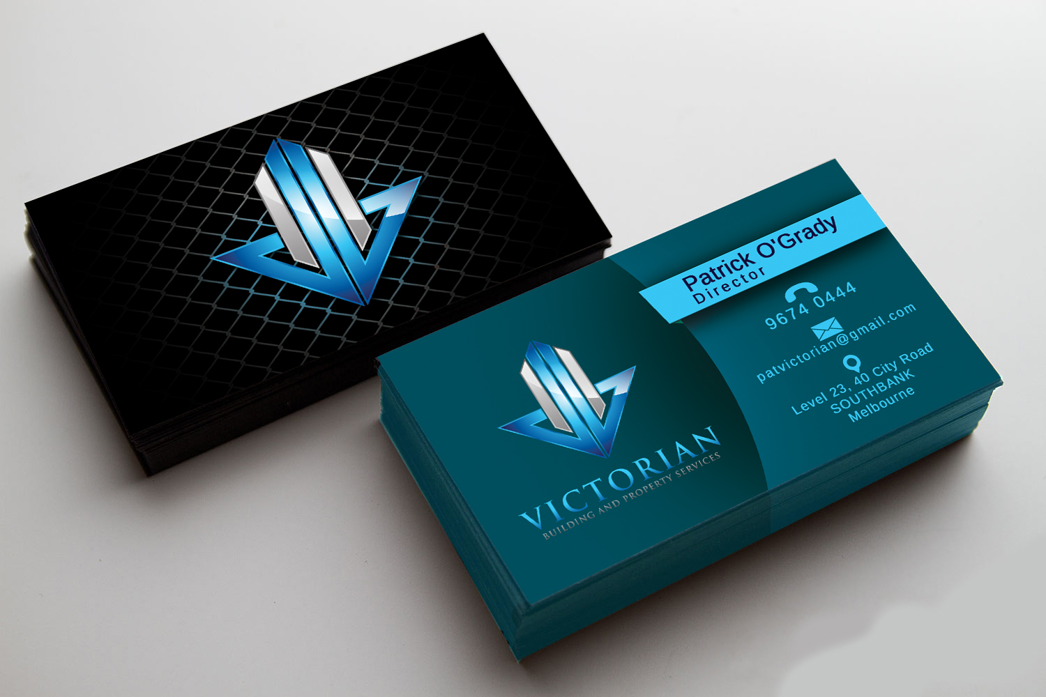 Visitenkarten-Design von th.evensen für Victorian Building and Property Services | Design #11318780