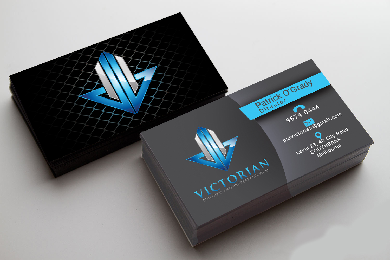 Business Card Design by th.evensen for Victorian Building and Property Services | Design #11318861