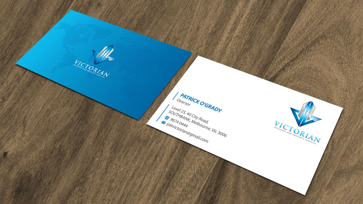 Visitenkarten-Design von alpesh9520 für Victorian Building and Property Services | Design #11305585
