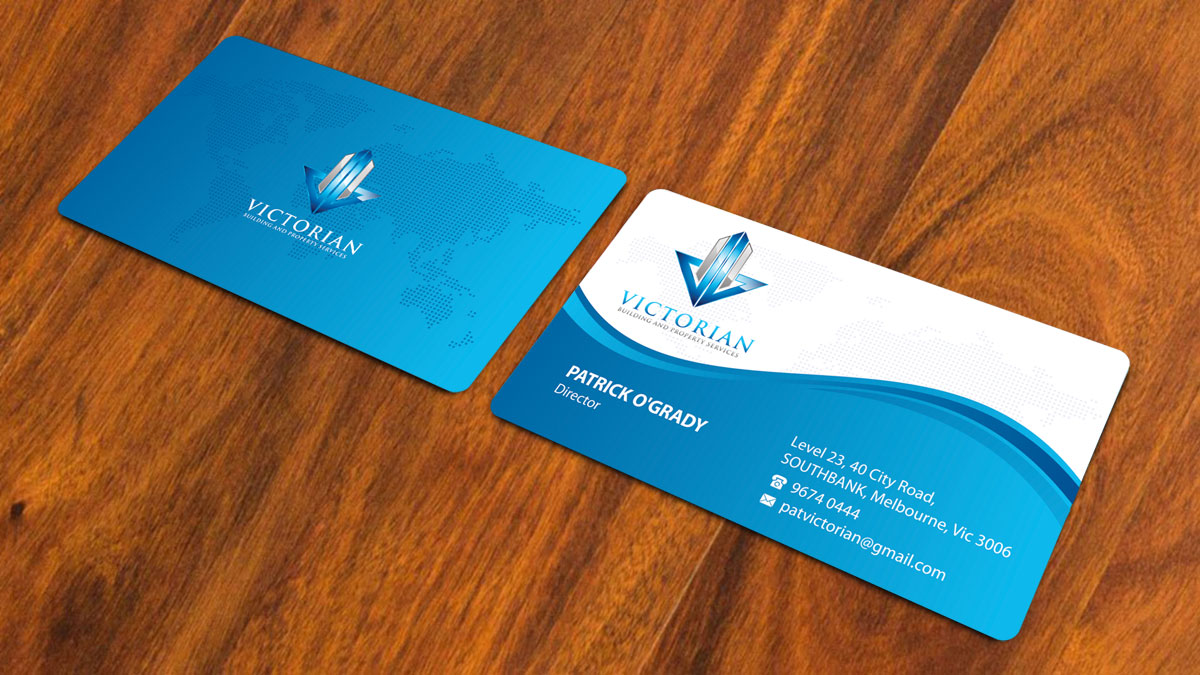Visitenkarten-Design von alpesh9520 für Victorian Building and Property Services | Design #11305590