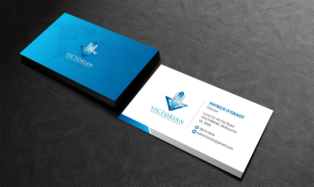 Business Card Design by alpesh9520 for Victorian Building and Property Services | Design #11305591