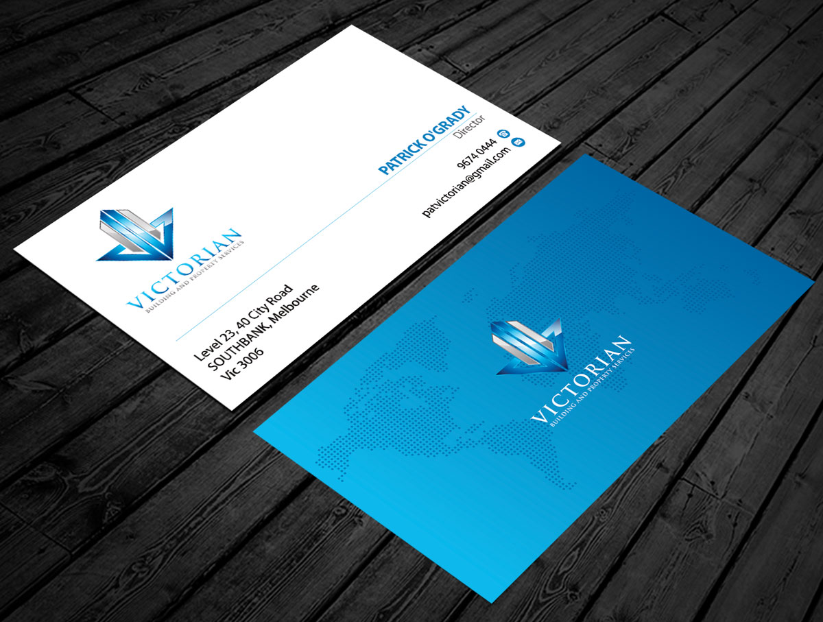 Design de Carte de Visite par alpesh9520 pour Victorian Building and Property Services | Design #11305606