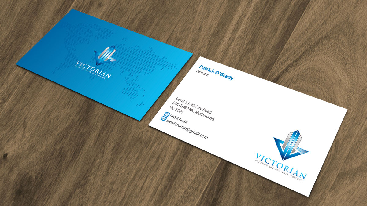 Business Card Design by alpesh9520 for Victorian Building and Property Services | Design #11305617