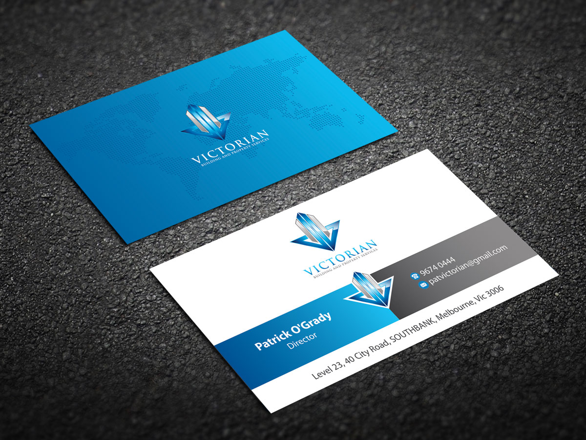 Business Card Design by alpesh9520 for Victorian Building and Property Services | Design #11305618