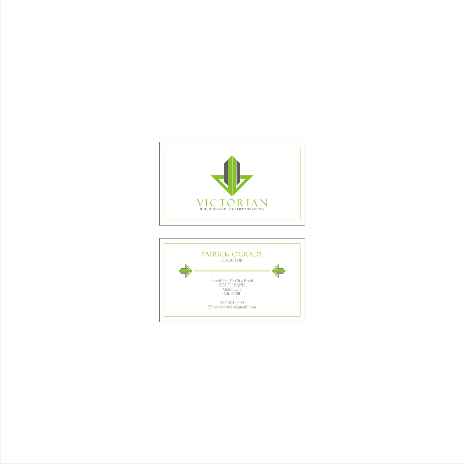 Business Card Design by vasanth6960 for Victorian Building and Property Services | Design #11365729