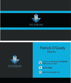 Visitenkarten-Design von syra1233 für Victorian Building and Property Services | Design: #11364105