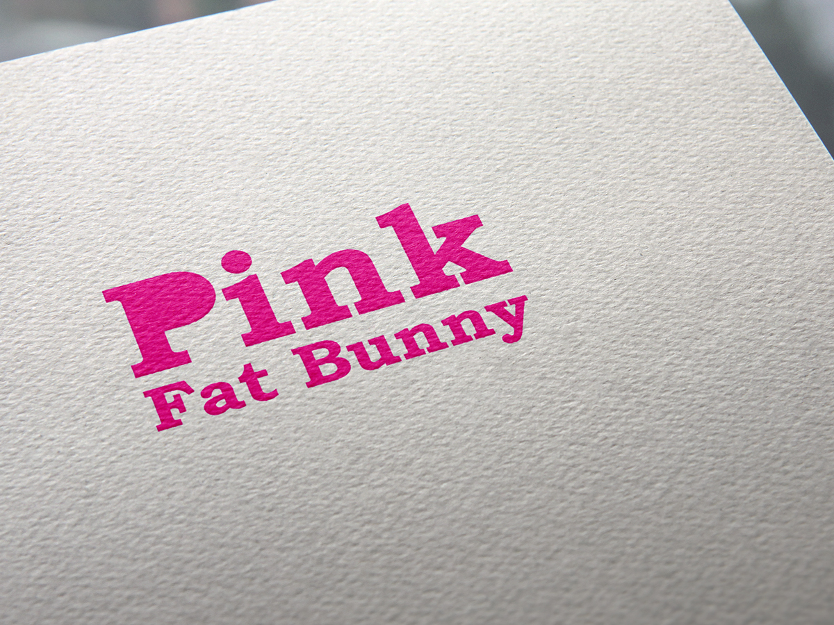 Logo Design by Artpomegranate for Pink Fat Bunny | Design #11364214