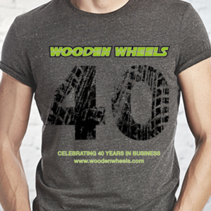 T-shirt Design by Fabrika for Wooden Wheels | Design: #11291157