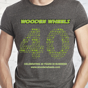 T-shirt Design by Fabrika for Wooden Wheels | Design: #11291169