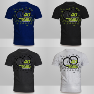 bicycle shop celebrating our 40th year in business and looking for a creative yet simple shirt desig | Diseño de Camiseta por Kero