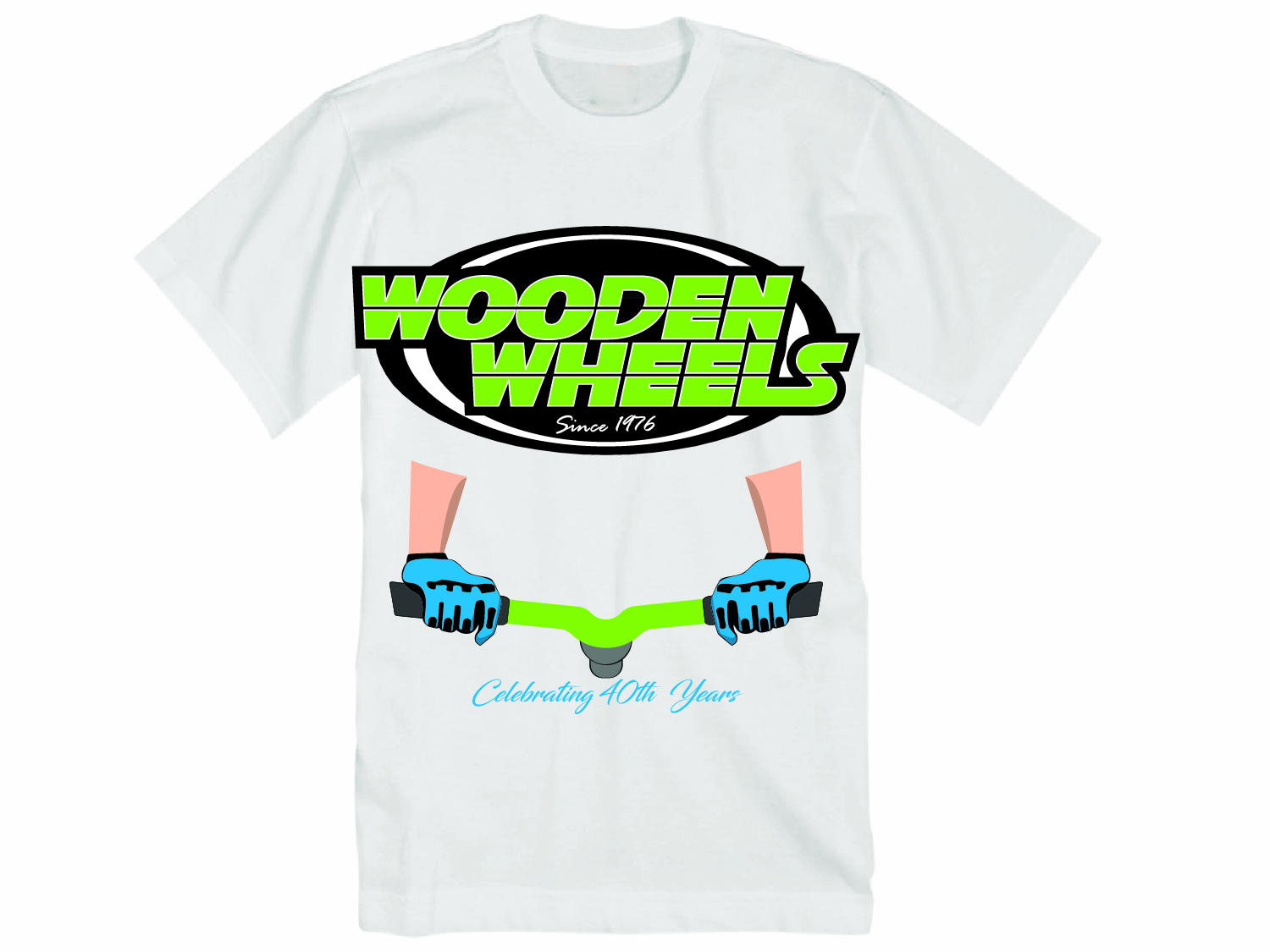 T-shirt Design by nachoavargas for Wooden Wheels | Design #11325153