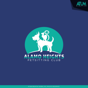 Design de Logo par Atum Kreative™ pour Alamo Heights Petsitting Club | Design : #11346258
