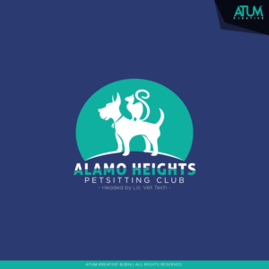 Alamo Heights Petsitting Club | Logo Design by Atum Kreative™
