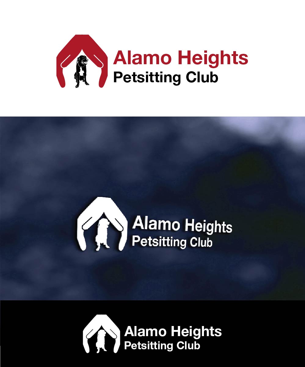 Logo Design by joliau for Alamo Heights Petsitting Club | Design #11300266