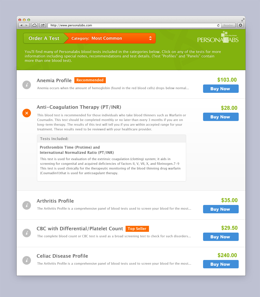 Diseño de aplicación (App) por Nicky Bozic para Personalabs | Diseño #2393422