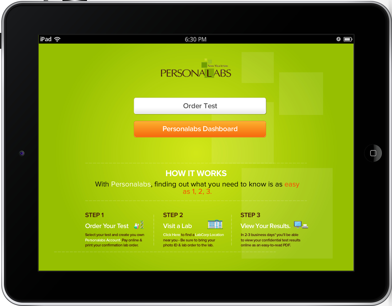 App Design by TechWise for Personalabs | Design #2357174