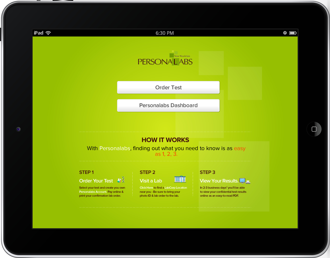 App Design by TechWise for Personalabs | Design #2357183