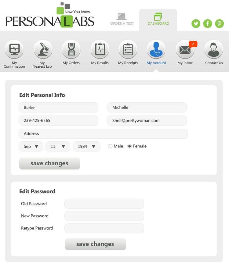 App Design by jeckx2 for Personalabs | Design #2398709