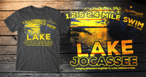 Upstate Splash Charity Open Water Swim | Diseño de Camiseta por db1404