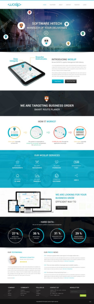 Web Design by pb for this project | Design: #11473393