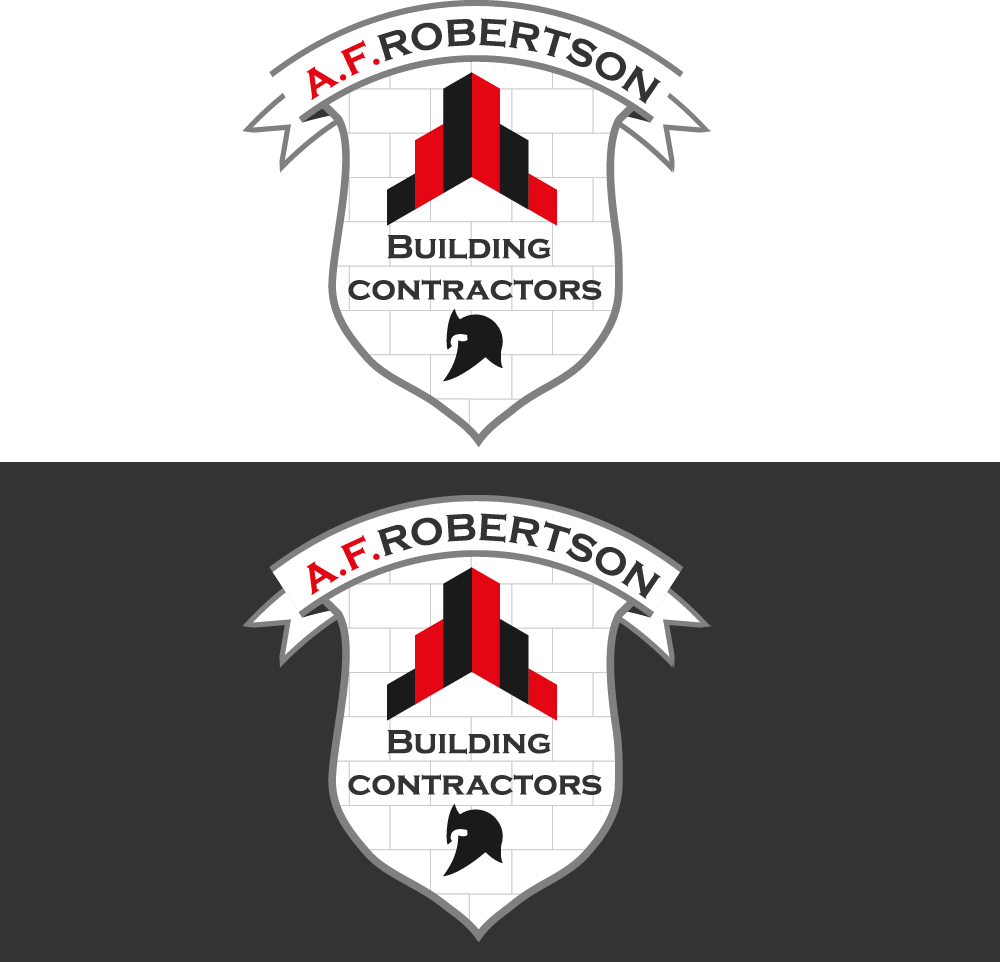 Logo Design by Melanie for A F Robertson Contracts | Design #11325824