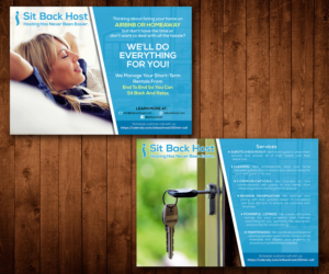 Flyer Design by Designers Hub for Sit Back Host | Design: #11365693