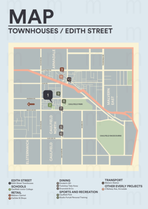 Illustrated Map for an Area Guide