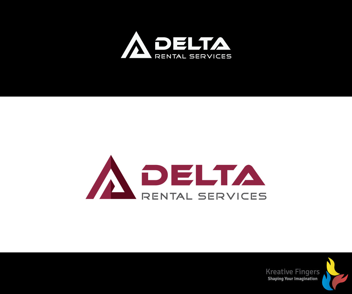 Logo Design by Kreative Fingers for Delta Rental Services  | Design #11302788