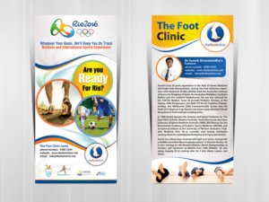 Flyer Design by debdesign for The Foot Clinic | Design: #11547060
