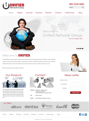 Web Design by pb for this project | Design: #496368