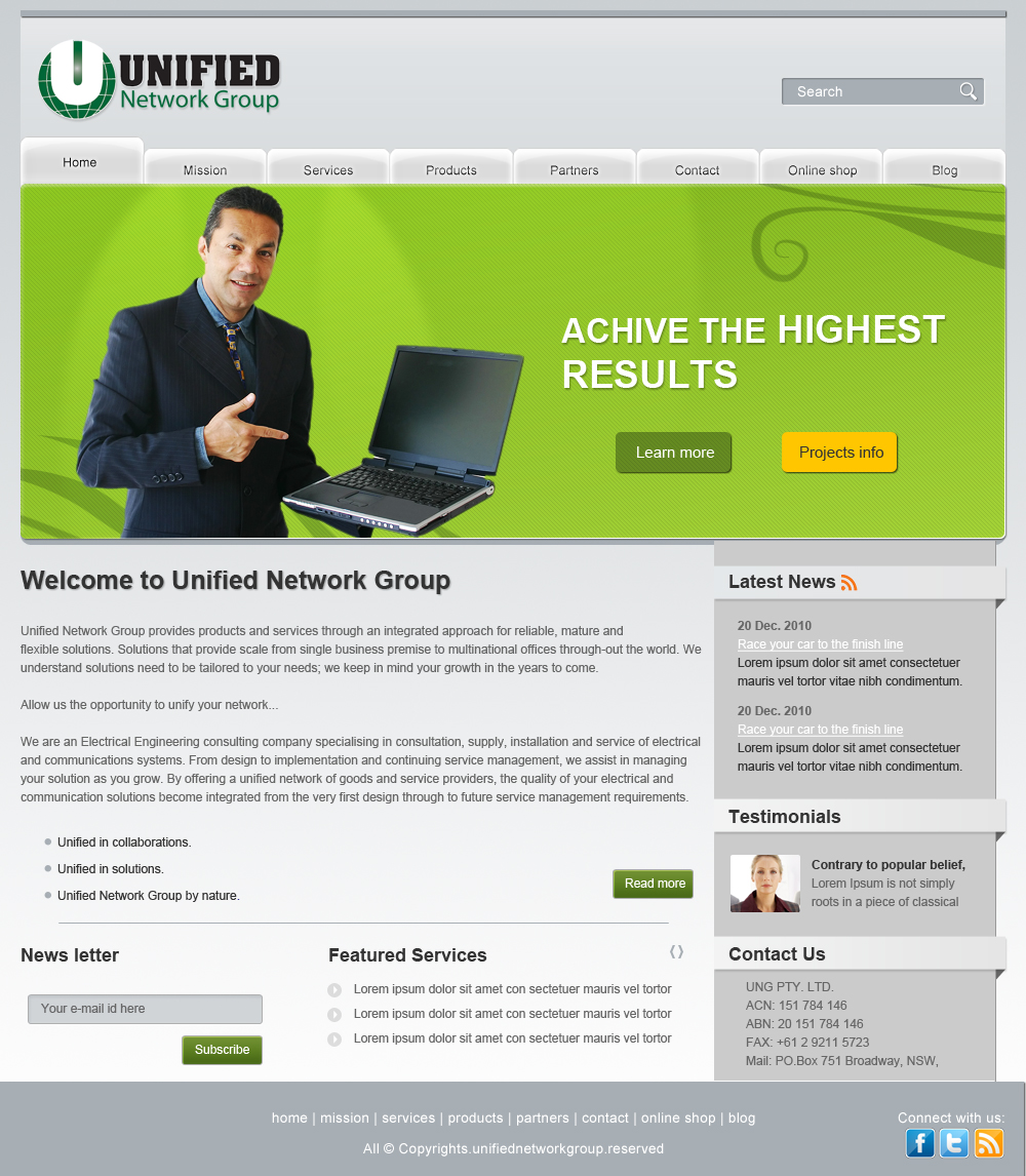 Web Design by pb for this project | Design #496370