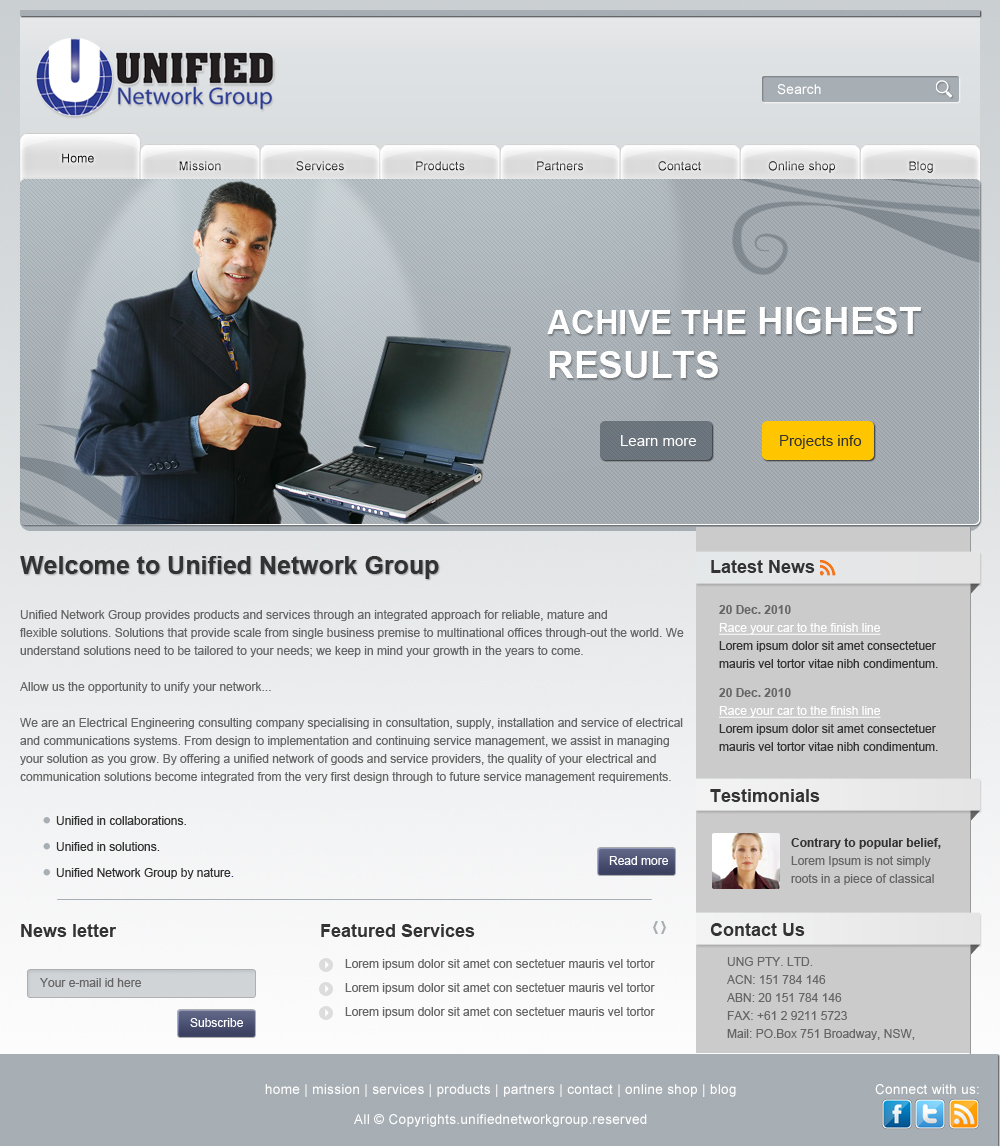 Diseño Web por pb para este proyecto | Diseño #496372