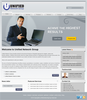Web Design by pb for this project | Design: #496372