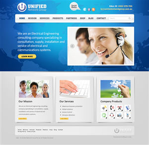 Web Design by the-lion-king for this project | Design: #487285