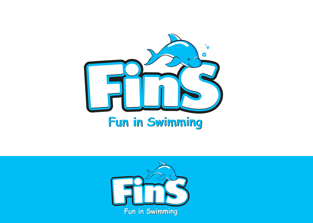Logo Design by aashwiin for Fins Swim Schools | Design #11668122
