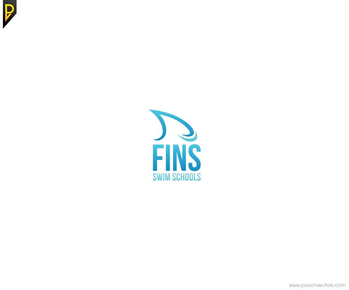 Logo-Design von poisonvectors für Fins Swim Schools | Design #11325450