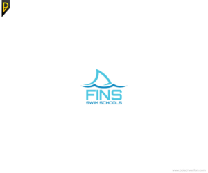 Logo Design by poisonvectors for Fins Swim Schools | Design: #11325548