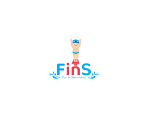 Logo Design by RoundYellow for Fins Swim Schools | Design: #11304780