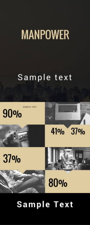 Advertisement Design by Kate Owen Design for Mueen recruitment Company | Design #11465047