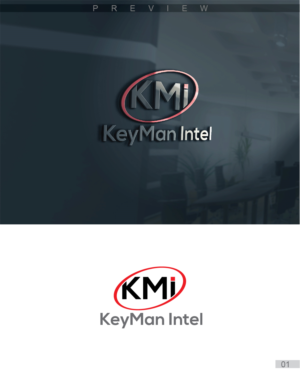 Logo Design by 3Guys for Key Man Intelligence | Design: #11312138