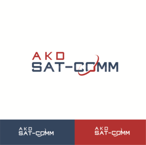 Logo-Design von Simple Design &amp; Print für AKD Sat-Comm | Design #11400695