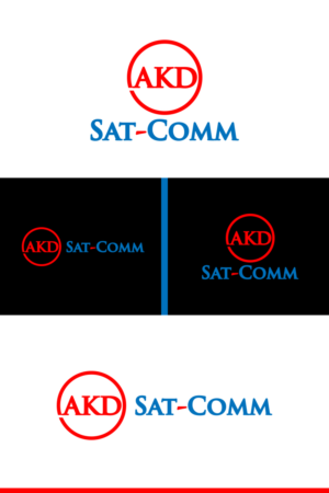 Logo-Design von king solangi für AKD Sat-Comm | Design #11315239