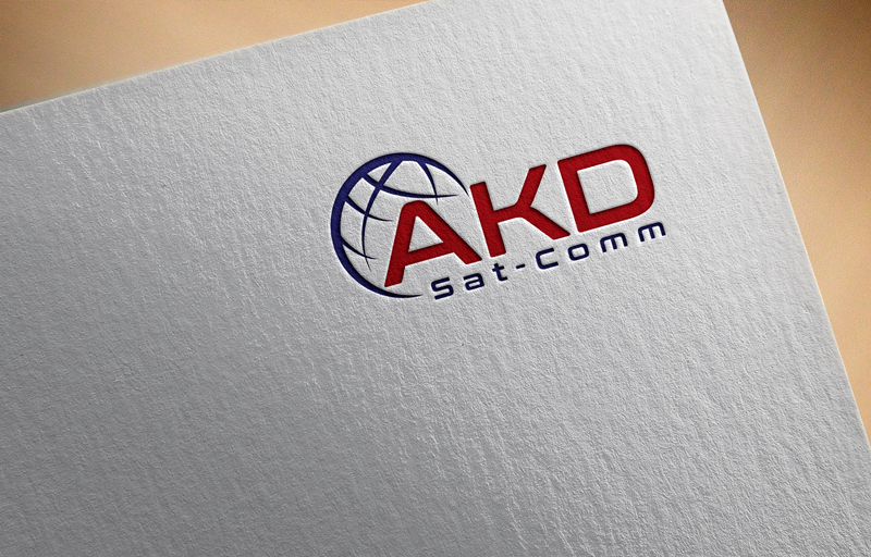 Diseño de Logo por Baluthara para AKD Sat-Comm | Diseño: #11379364