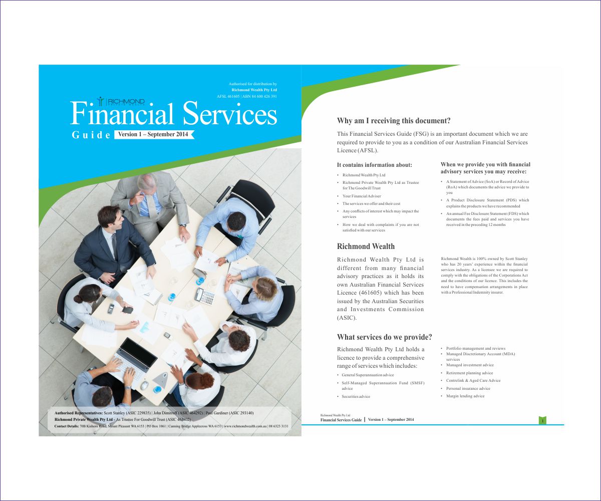 Print Design par ashu.focus pour Richmond Wealth | Design #11397373