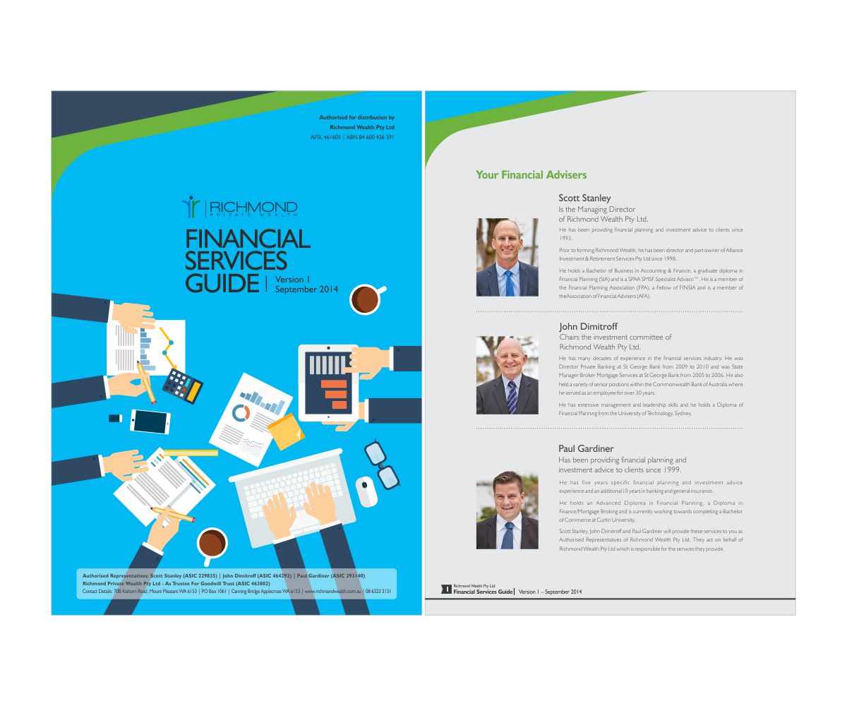 Print-Design von ashu.focus für Richmond Wealth | Design #11397374