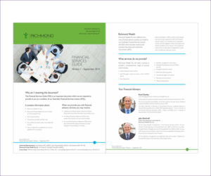 Print Design by ashu.focus for Richmond Wealth | Design: #11397375