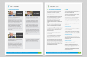 Print Design by HelliumworkStudio for Richmond Wealth | Design: #11447396